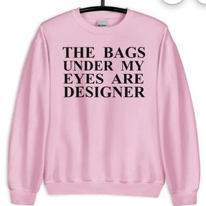Pink Graphic Crewneck